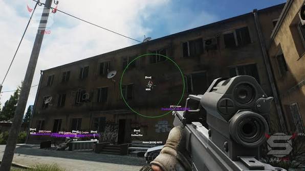 Labs cheats secondary image from Tarkov raid gameplay